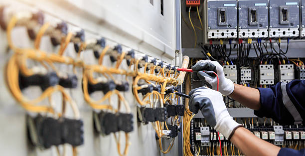 Professional Electrician technician working in Walkerton, IN